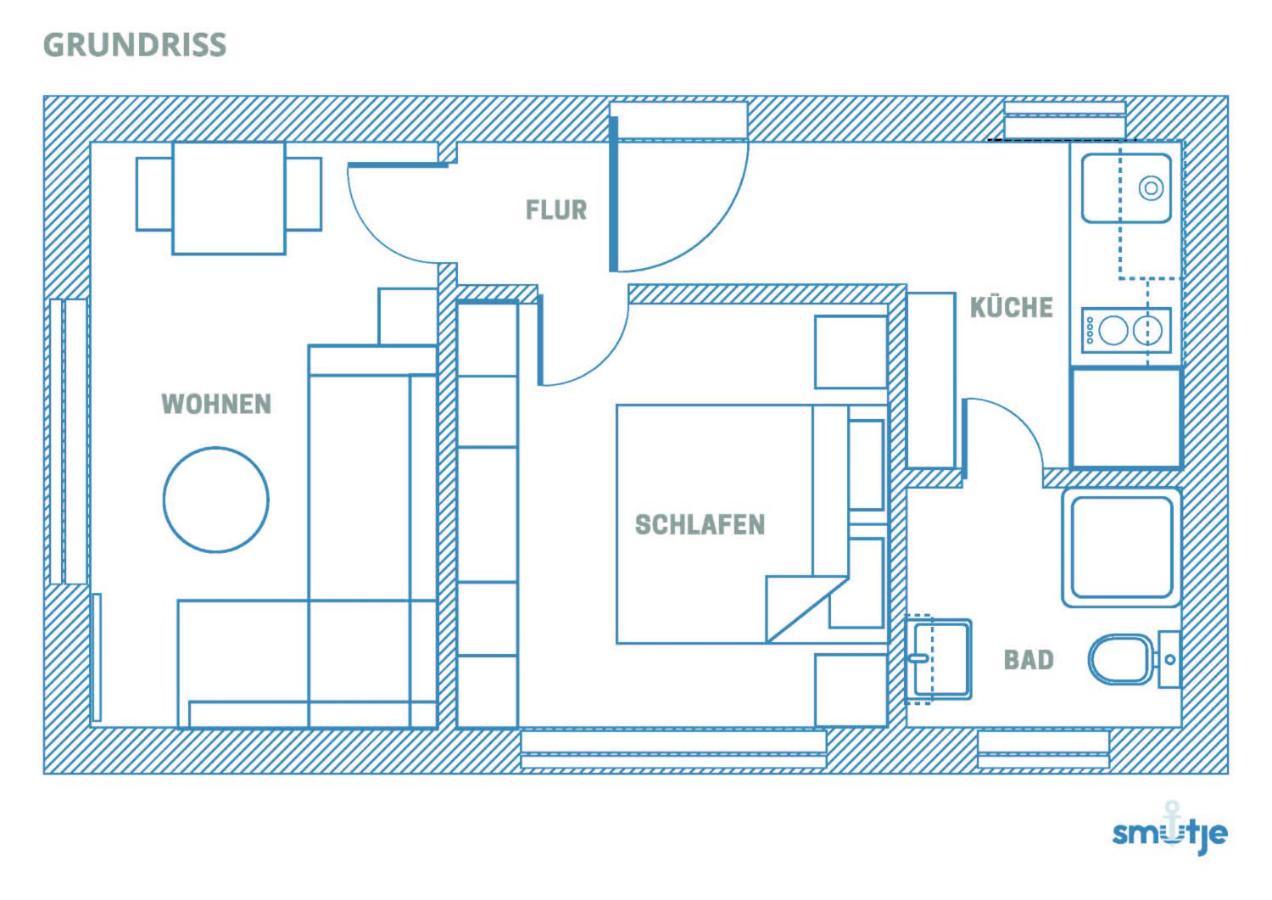 Ferienwohnung Smutje Кіль Екстер'єр фото